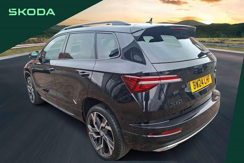 Used Skoda Karoq SportLine 150 HP (110 kW) 2024 Black SUV