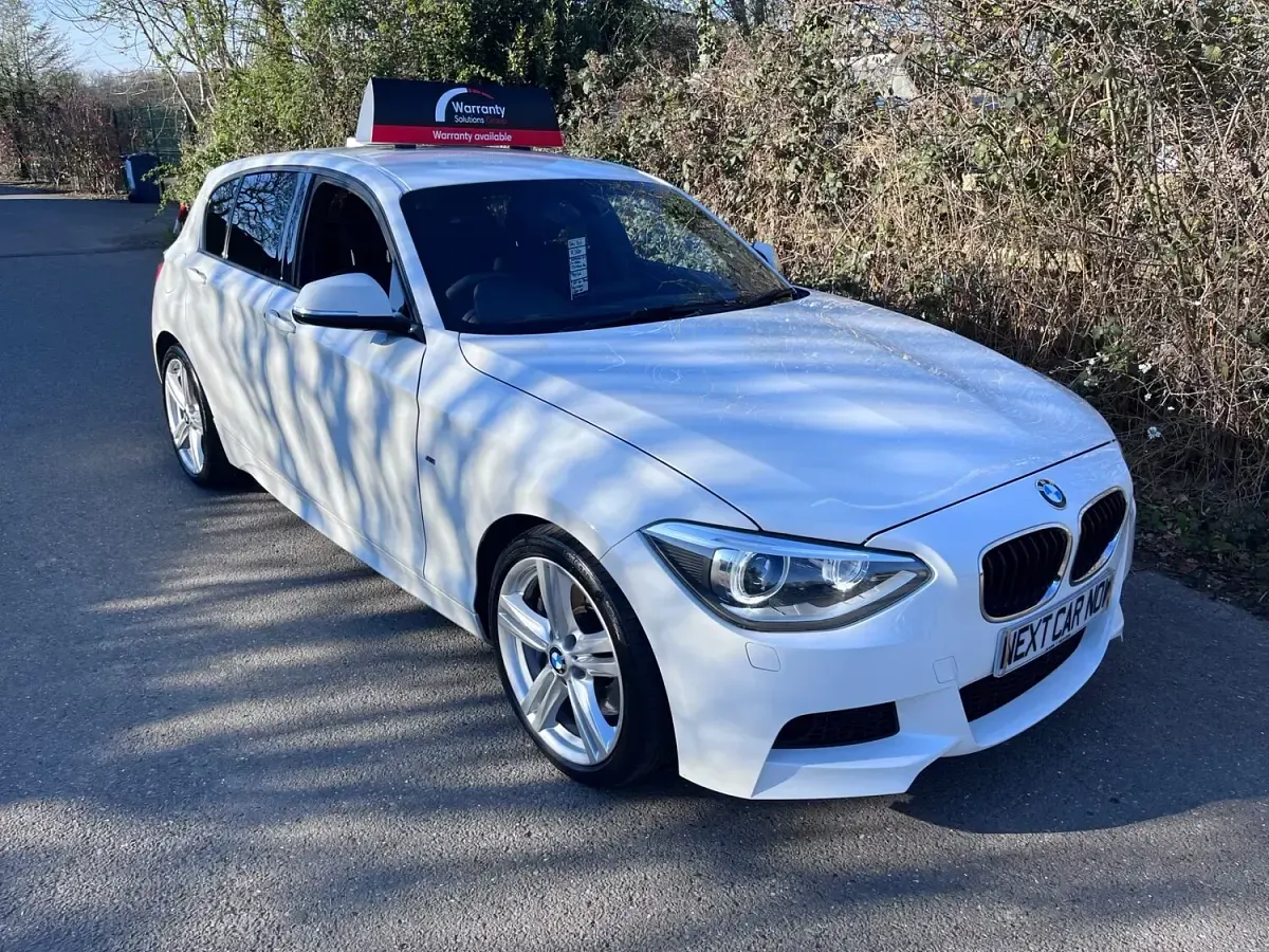 Used BMW 120 M Sport 2014 White Hatchback