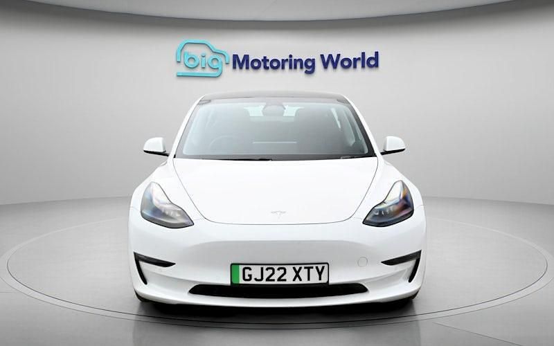 Used Tesla Model 3 Long Range AWD 366 kW (498 HP) 2022 White Sedan