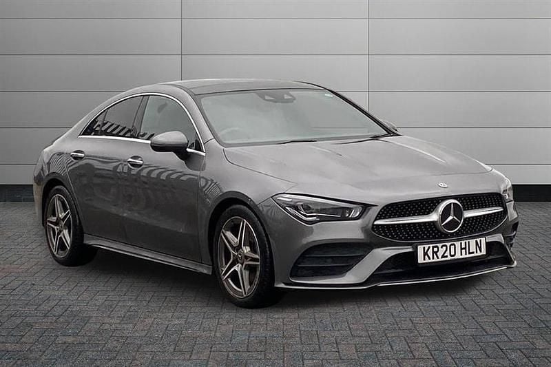Used Mercedes CLA220 AMG Line Premium Plus 190 HP (139 kW) 2020 Grey Sedan