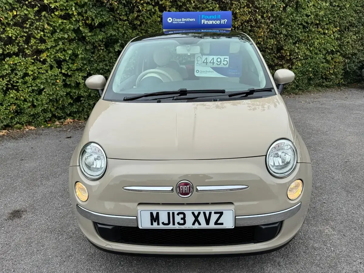 Used Fiat 500 Lounge 69 HP (50 kW) 2013 Beige Hatchback