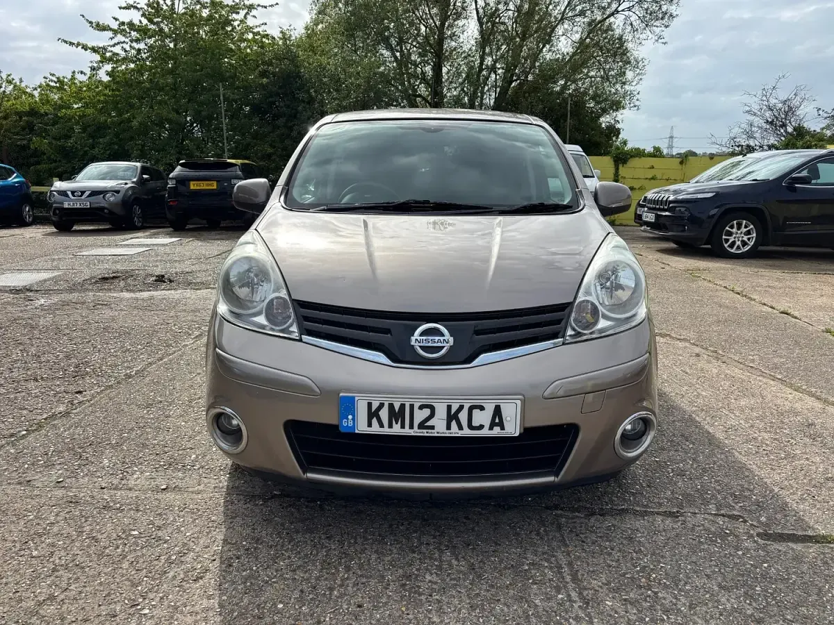 Used Nissan Note N-TEC 110 HP (80 kW) 2012 Beige Hatchback