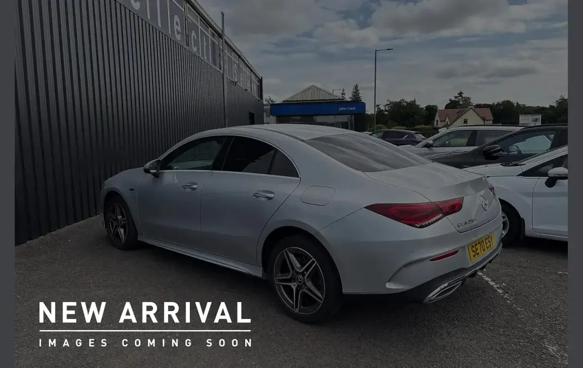 Used Mercedes CLA250 AMG Line Premium 214 HP (157 kW) 2020 Silver Coupe
