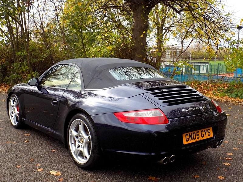 Used Porsche 911 Carrera Cabriolet 355 HP (261 kW) 2005 Blue Cabriolet