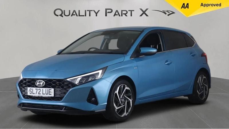 Used Hyundai i20 Premium 100 HP (73 kW) 2022 Turquoise Hatchback