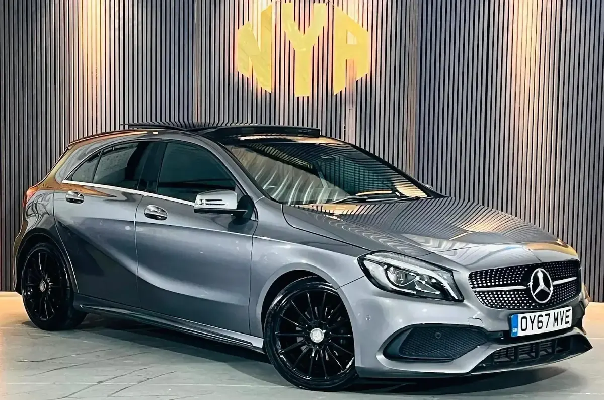 Used Mercedes A200 AMG Line Premium Plus 2017 Grey Hatchback