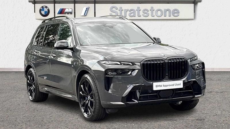 Grey Used 2025 BMW X7 M Sport SUV | £74,491 (Good price) - Image 1/3