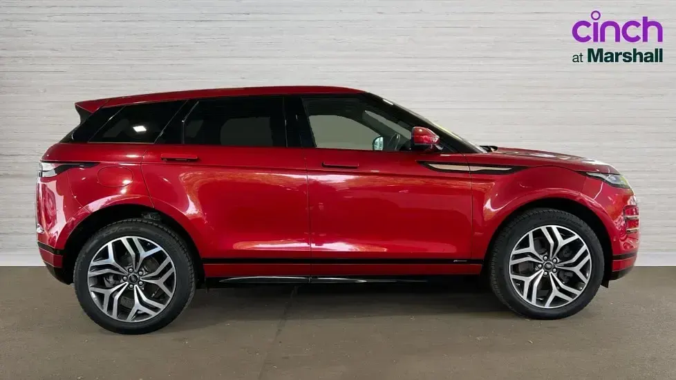 Used Land Rover Range Rover evoque HSE Dynamic 180 HP (132 kW) 2019 Red SUV