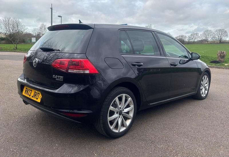 Used VW Golf VII GT 2013 Black Hatchback
