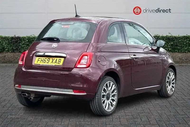 Used Fiat 500 Star 69 HP (50 kW) 2020 Red Hatchback