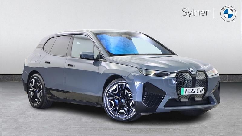 Grey Used 2022 BMW iX M Sport SUV | £33,500 (Fair price) - Image 1/4