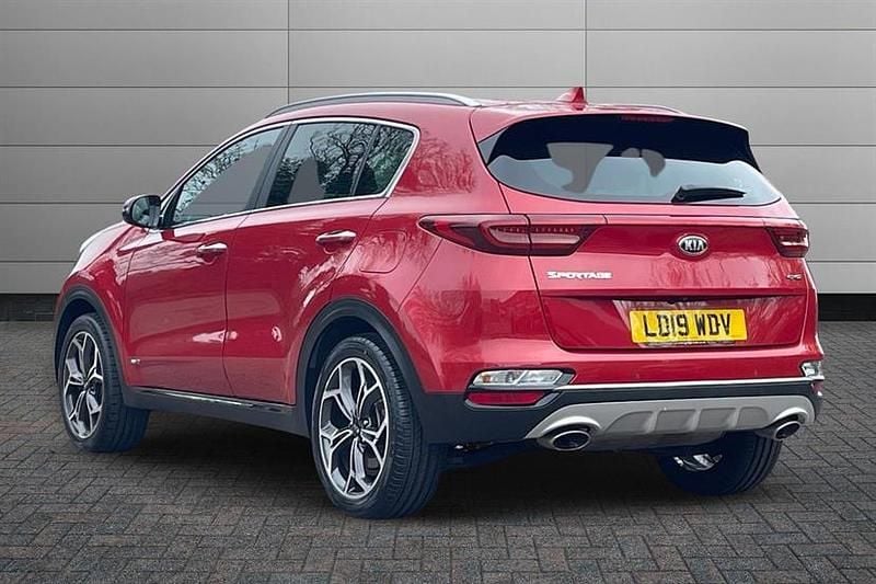 Used Kia Sportage GT-Line 174 HP (127 kW) 2019 Red SUV