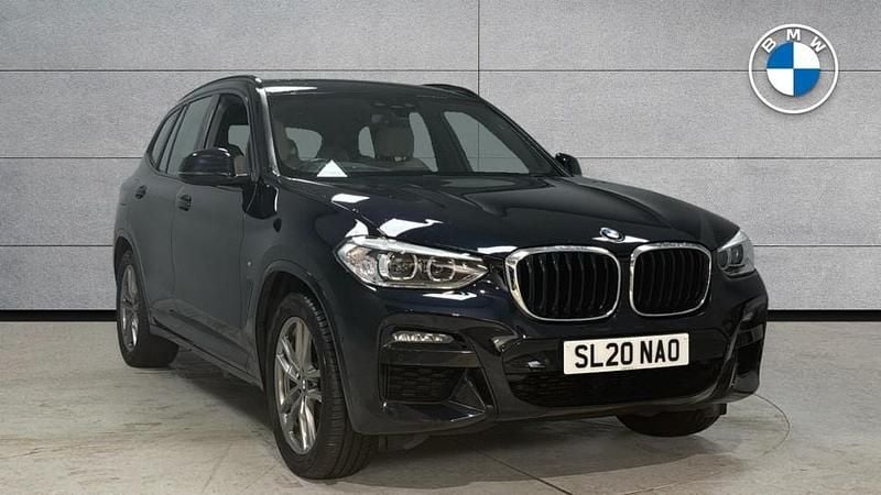 Used BMW X3 M Sport 187 HP (137 kW) 2020 Black SUV