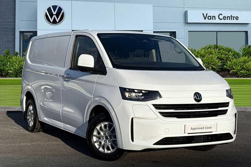 New VW Transporter Pro 100 kW (136 HP) 2025 White Van