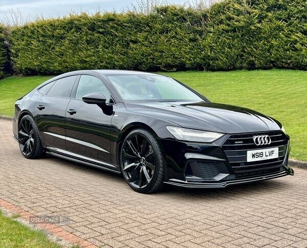 Black Used 2019 Audi A7 S-Line Hatchback | £22,995 (A bit pricey) - Image 1/4