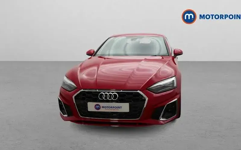 Begagnad Audi A5 S-Line 150 HK (110 kW) 2024 Röd Sportkupé