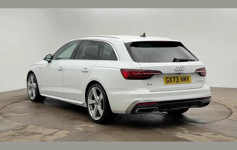 Used Audi A4 S-Line 200 HP (147 kW) 2024 White Estate