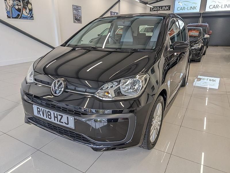 Black Used 2018 VW up! move up! Hatchback | £8,750 (Fair price) - Image 1/4