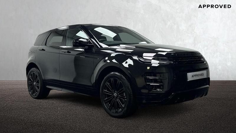 Black Used 2025 Land Rover Range Rover evoque SE Dynamic Estate | £46,000 - Image 1/4