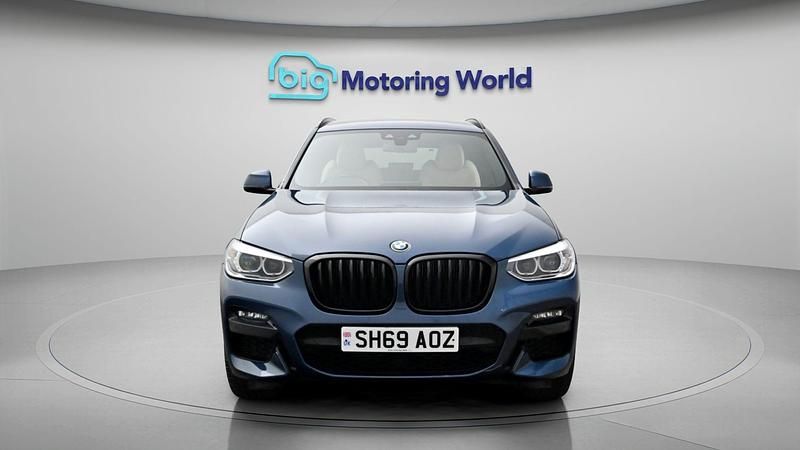 Used BMW X3 M Sport 181 HP (133 kW) 2019 Blue SUV