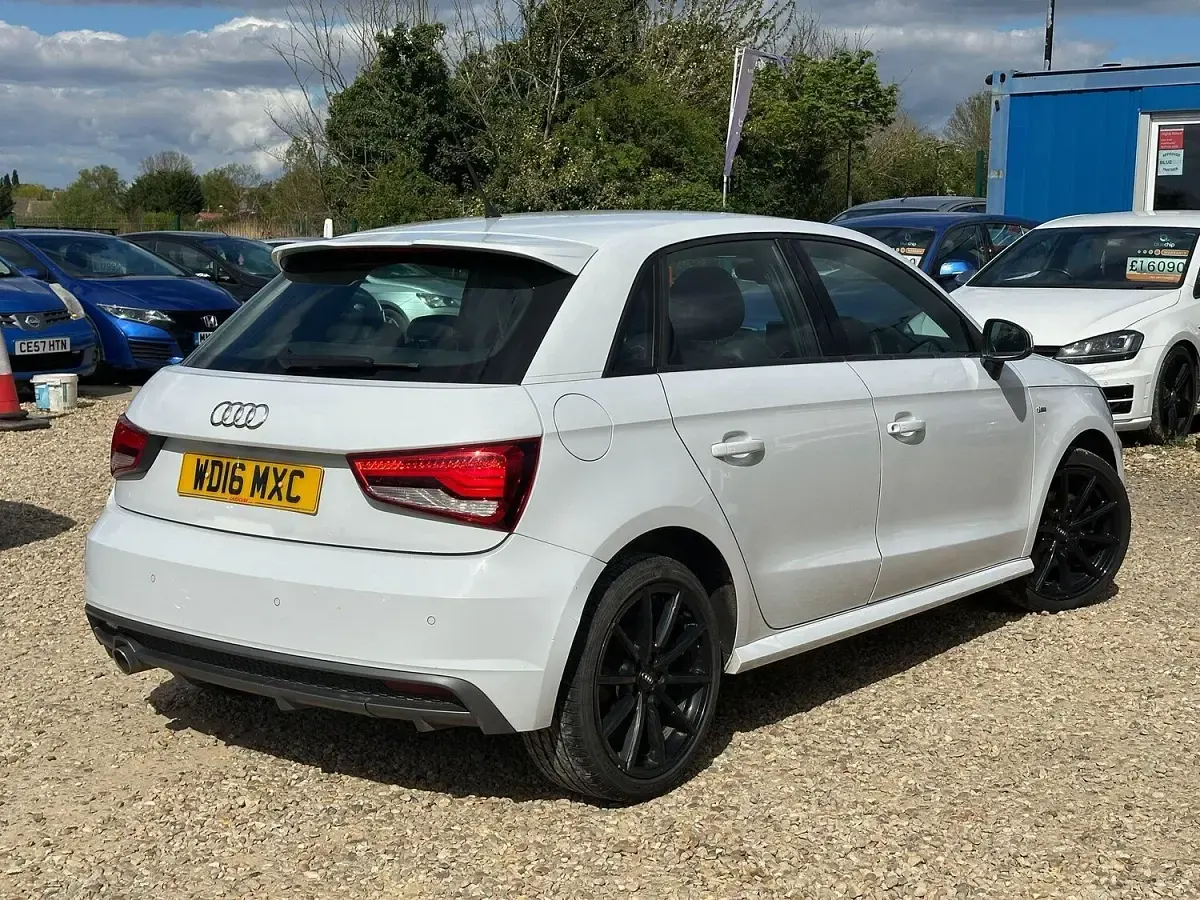 Used Audi A1 S-Line 2016 White Hatchback