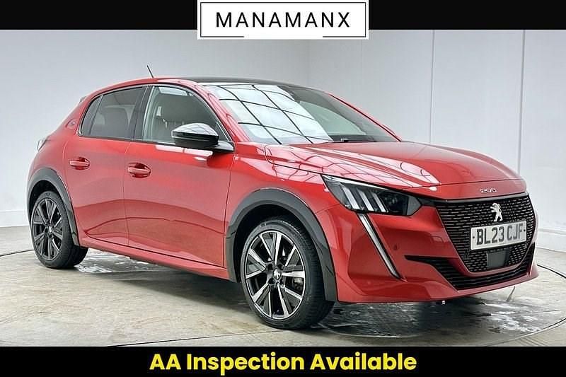 Used Peugeot e-208 GTi 100 kW (136 HP) 2023 Red Hatchback