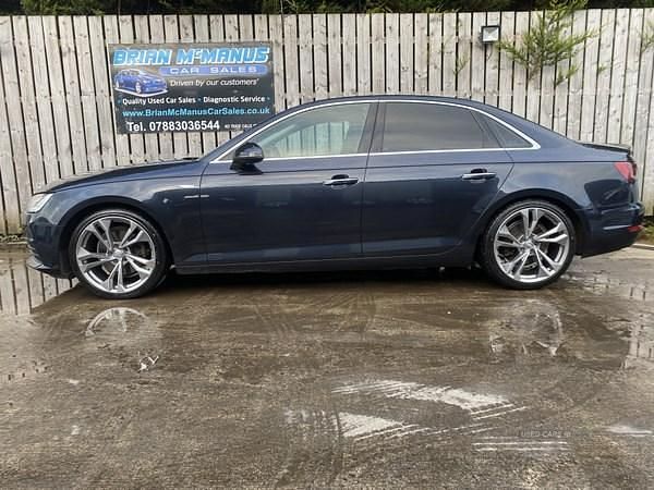 Blue Used 2016 Audi A4 Sedan | £9,650 (Good price) - Image 1/4