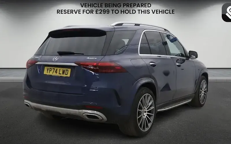 Used Mercedes GLE400 AMG line 381 HP (280 kW) 2024 Blue SUV