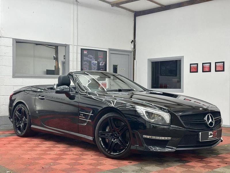 Used Mercedes SL63 AMG AMG 537 HP (394 kW) 2013 Black Cabriolet