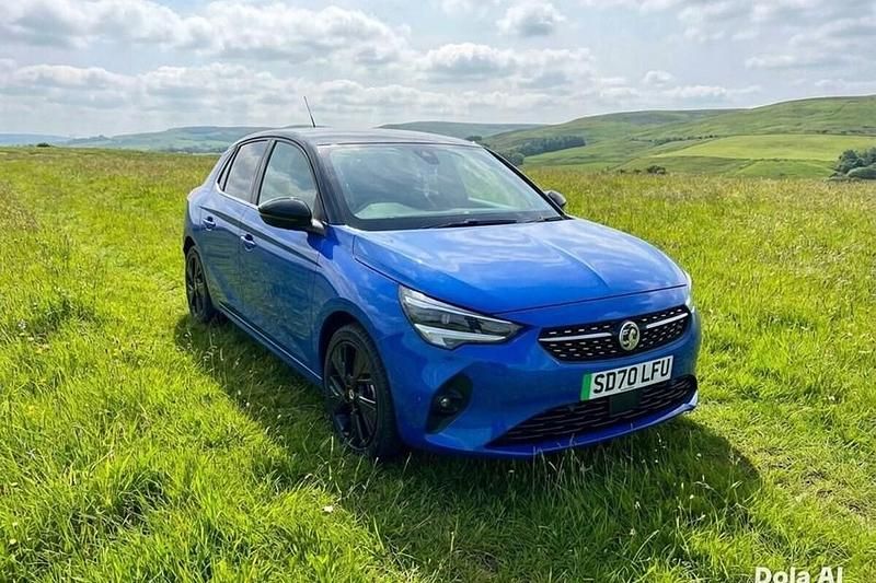 Used Vauxhall Corsa-e Elite 100 kW (136 HP) 2021 Blue Hatchback