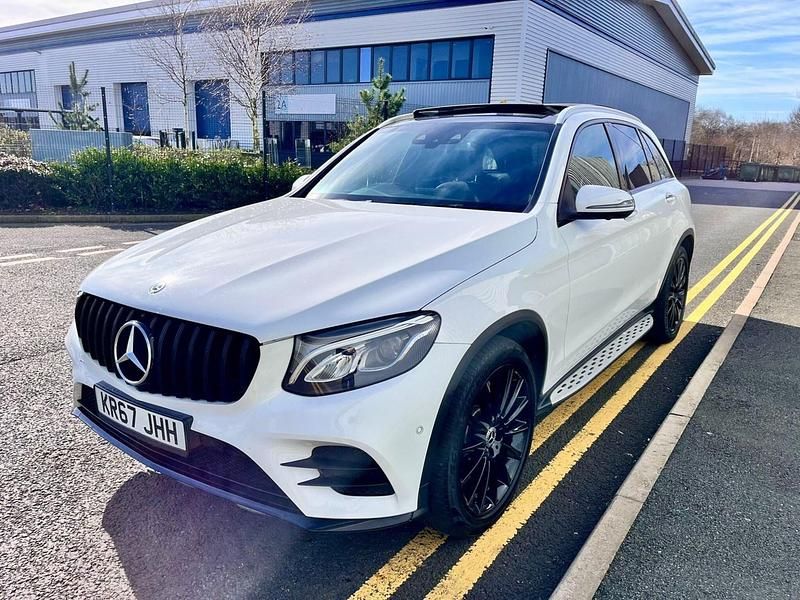 Used Mercedes GLC350 AMG Line Premium 2017 White Estate