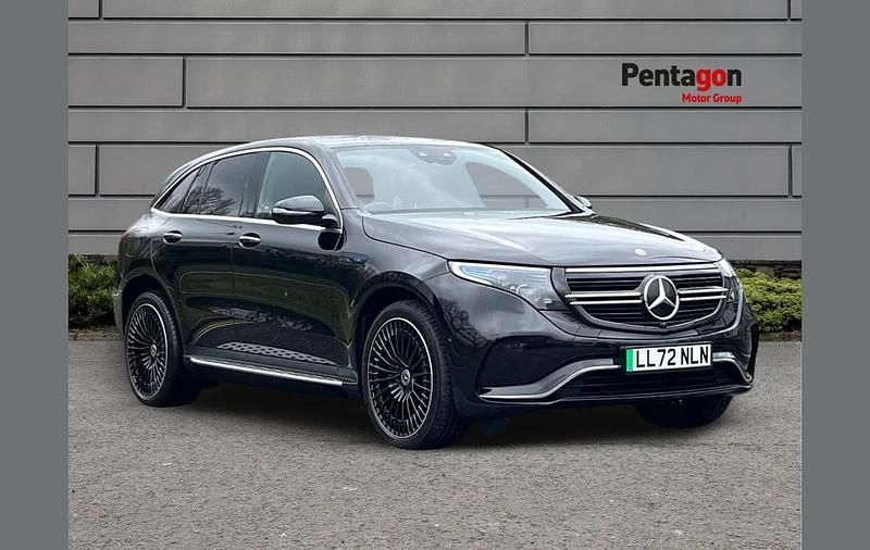 Used Mercedes EQC400 AMG Line Premium Plus 300 kW (408 HP) 2022 Black SUV