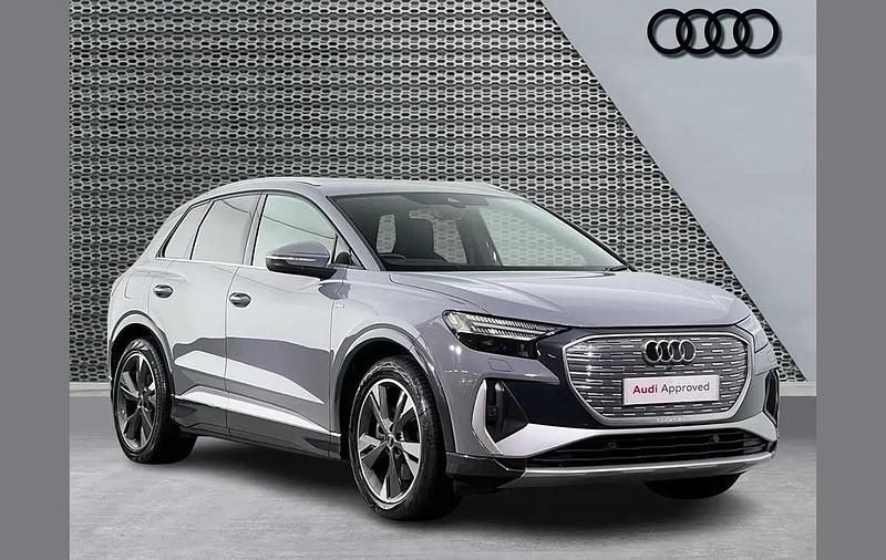 Used Audi Q4 e-tron S-Line 150 kW (204 HP) 2021 Grey SUV