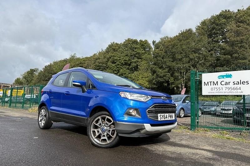 Blue Used 2014 Ford Ecosport Titanium SUV | £4,495 (Fair price) - Image 1/1