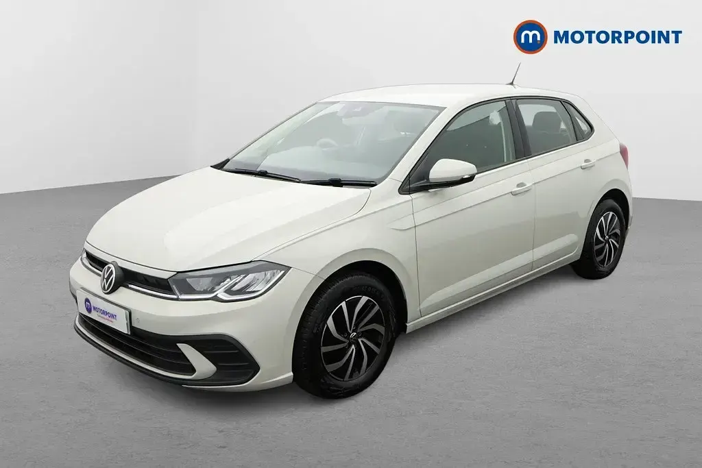 Begagnad VW Polo Life 2022 Grå Halvkombi
