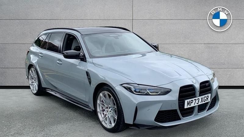 Grey Used 2023 BMW M3 Competition Edition Estate | £69,490 (Fair price) - Image 1/4