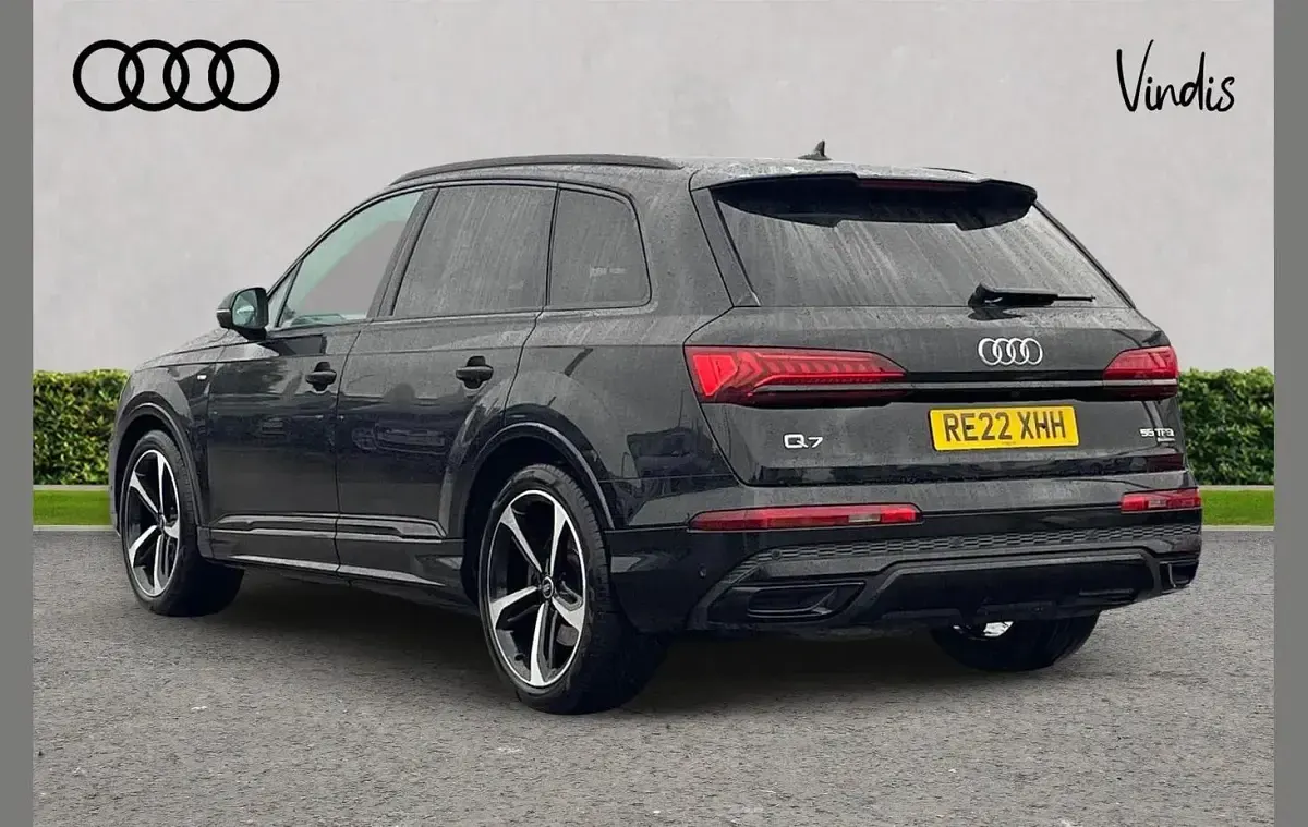Used Audi Q7 Black Edition 334 HP (245 kW) 2022 Black SUV