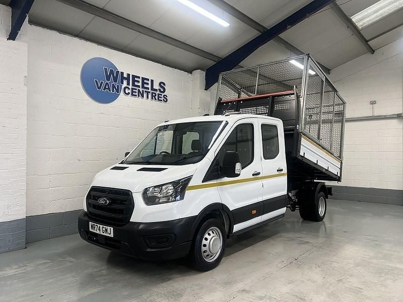 Used Ford Transit 130 HP (95 kW) 2024 White Cabriolet