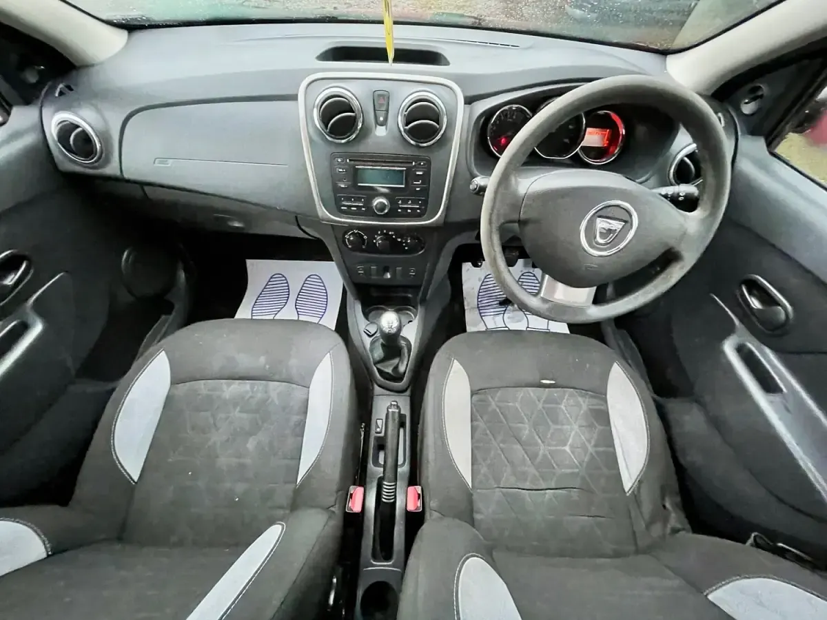 Used Dacia Sandero Ambiance 2015 Red Hatchback