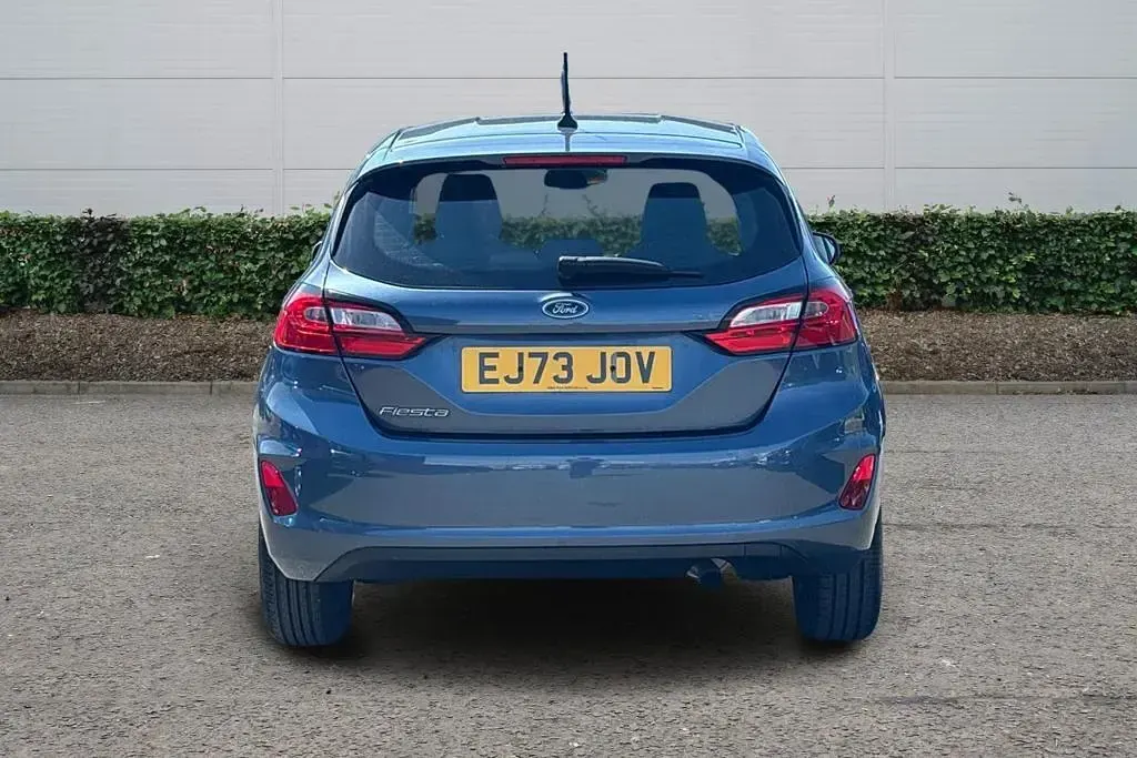 Used Ford Fiesta Trend 75 HP (55 kW) 2023 Blue Hatchback