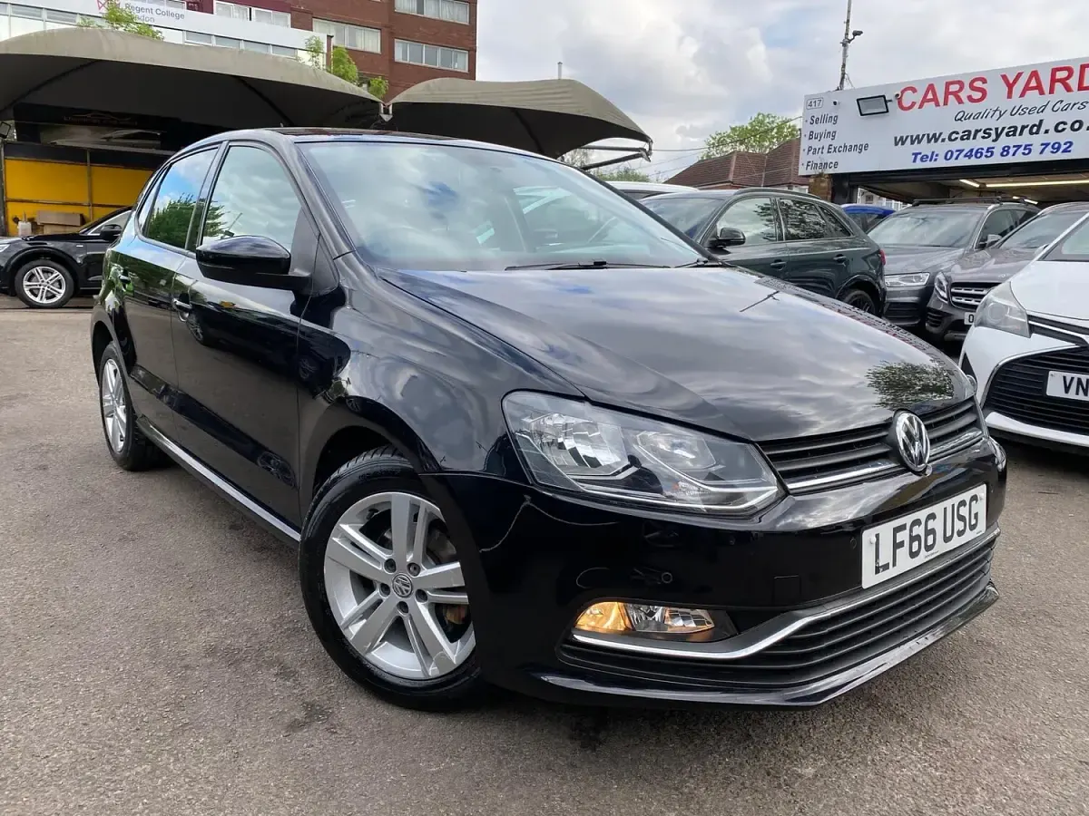 Used VW Polo Match 2016 Black Hatchback