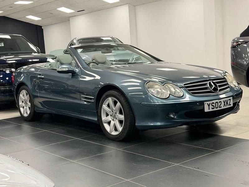 Blue Used 2002 Mercedes SL500 Cabriolet | £7,995 (Good price) - Image 1/4
