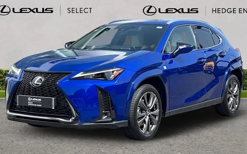 Used Lexus UX Sport Line 184 HP (135 kW) 2022 Azure blue SUV