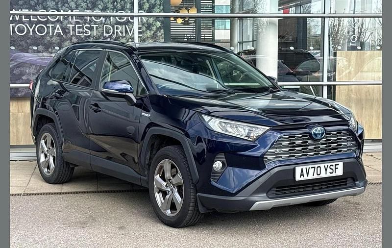 Used Toyota RAV4 Hybrid Design 214 HP (157 kW) 2020 Blue SUV