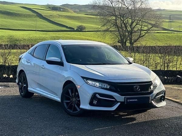 White Used 2021 Honda Civic SR Hatchback | £13,995 (Fair price) - Image 1/4