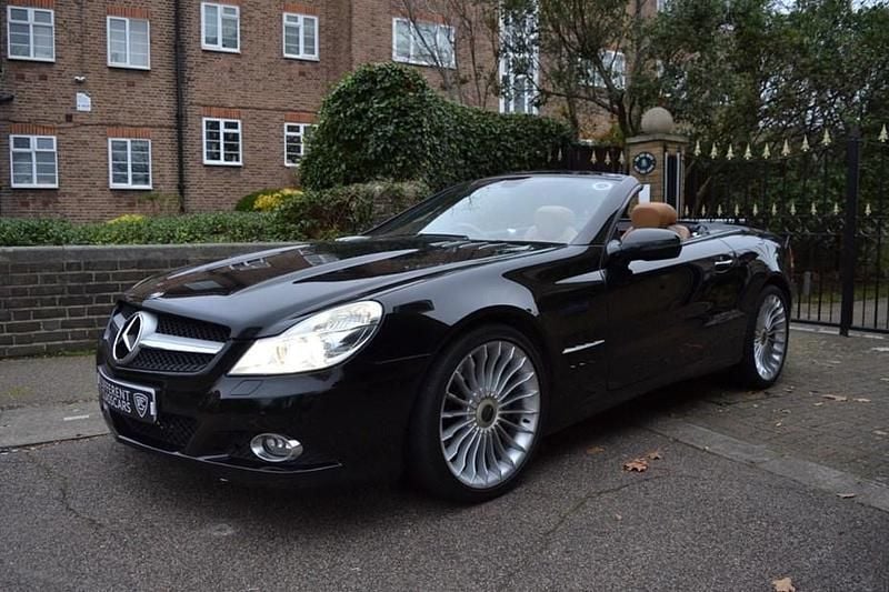 Black Used 2008 Mercedes SL350 Cabriolet | £8,950 (Fair price) - Image 1/1