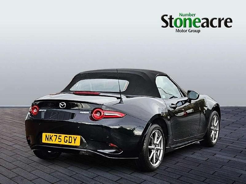 Used Mazda MX5 Exclusive-Line 132 HP (97 kW) 2025 Black Cabriolet