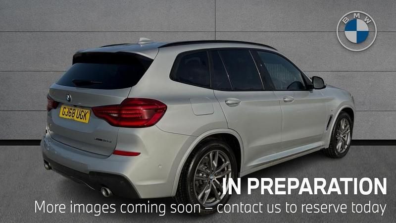 Used BMW X3 M Sport 187 HP (137 kW) 2018 Silver SUV