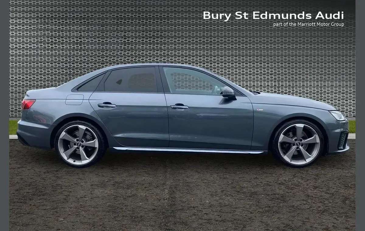 Used Audi A4 Black Edition 161 HP (118 kW) 2021 Grey Sedan