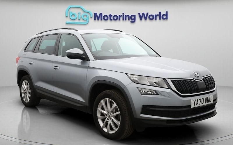 Used Skoda Kodiaq SE 150 HP (110 kW) 2021 Grey SUV